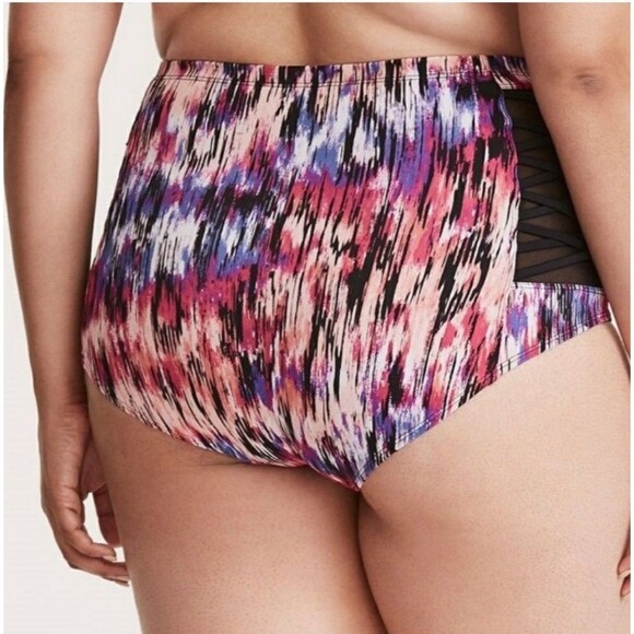Torrid Bikini Swim Set 3X Mirage Lattice Mesh - Picture 3 of 14